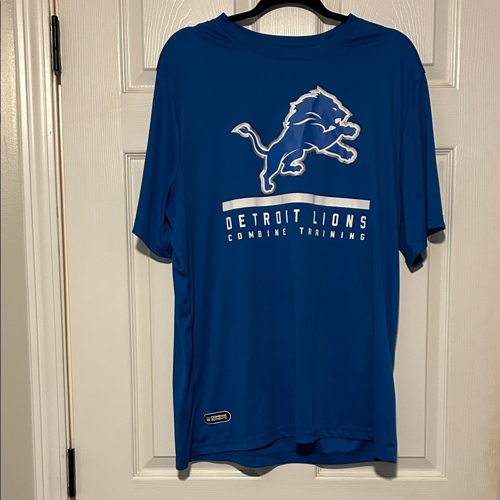 NFL Detroit Lions Blue Short Sleeve Tee